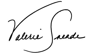 Valerie Sneade signature logo